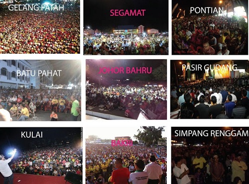 Sokongan Melayu Johor 50%, semakin meningkat